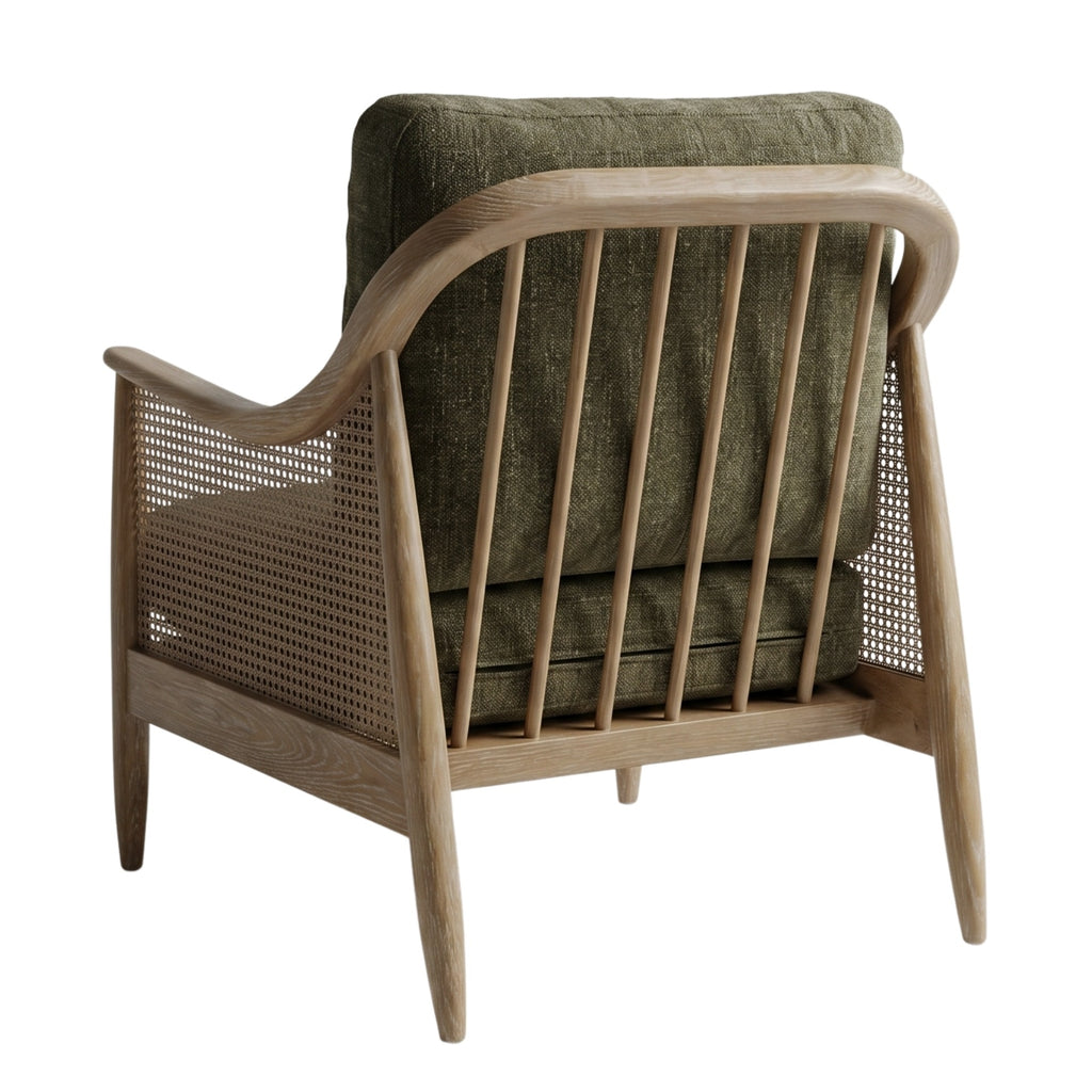 Keiichi Chadlington Accent Chair in Bottle Green, view 6