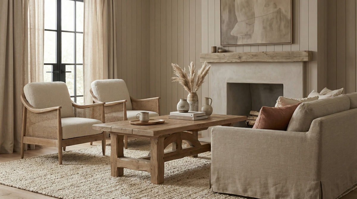Keiichi Ironbridge Solid Oak Coffee Table, view 2