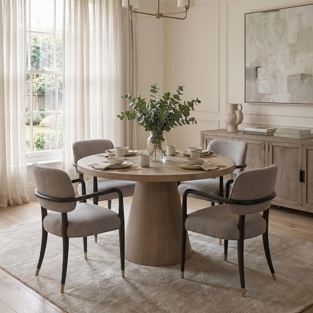 Keiichi Cheltenham Dining Arm Chair, view 3