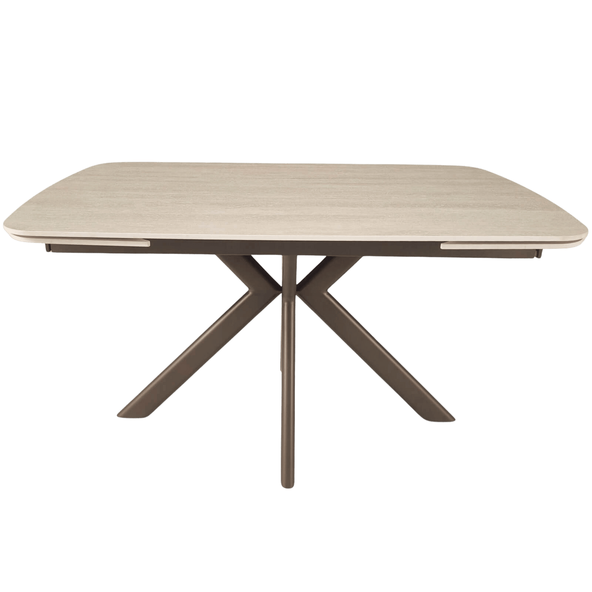 Keiichi Cote Extending Dining Table in Travertine Ceramic, view 9