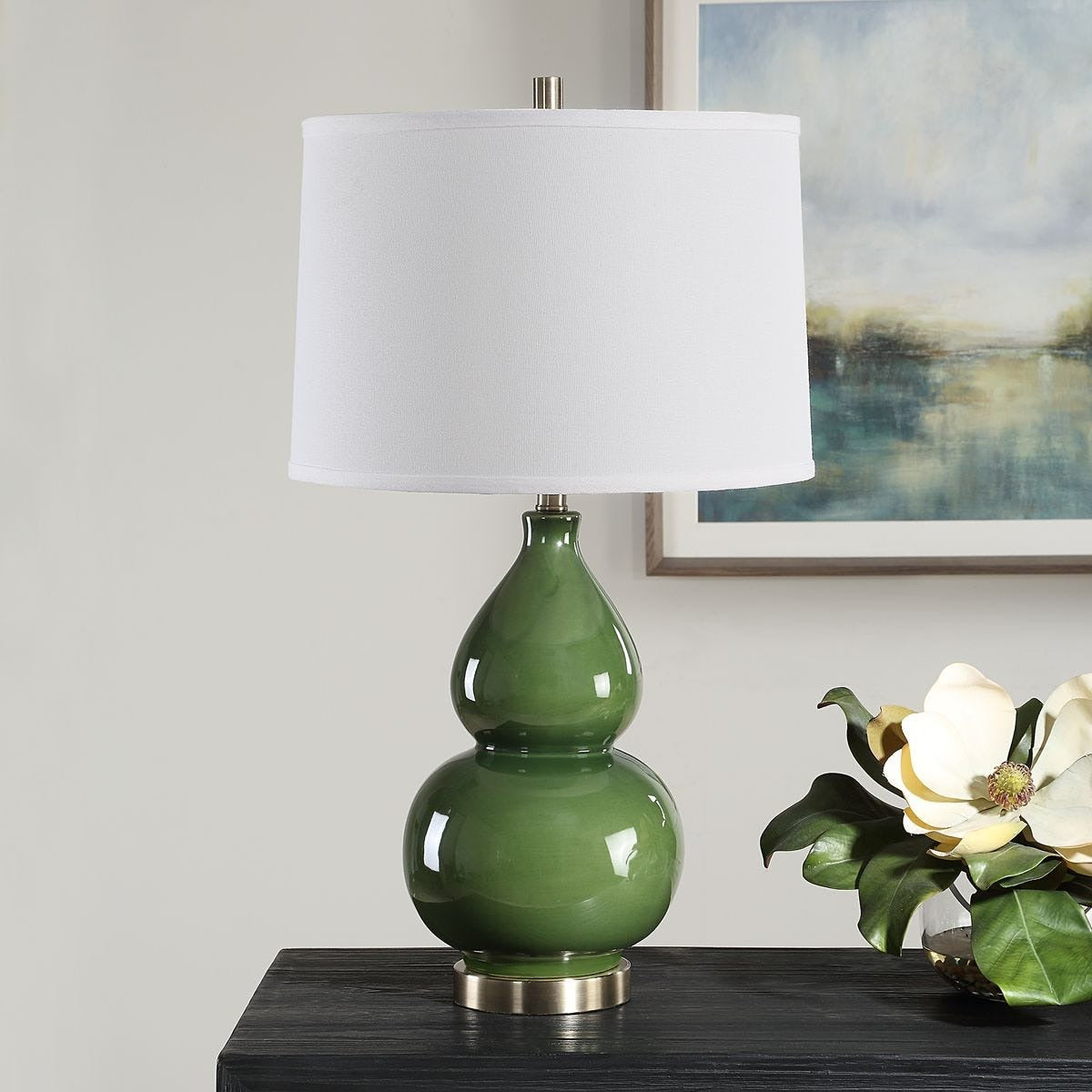 Keiichi Delaunay Table Lamp in Green, view 3