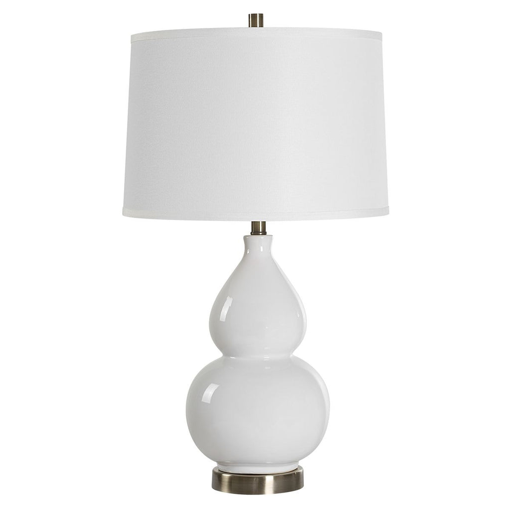 Keiichi Delaunay Table Lamp in White, view 10