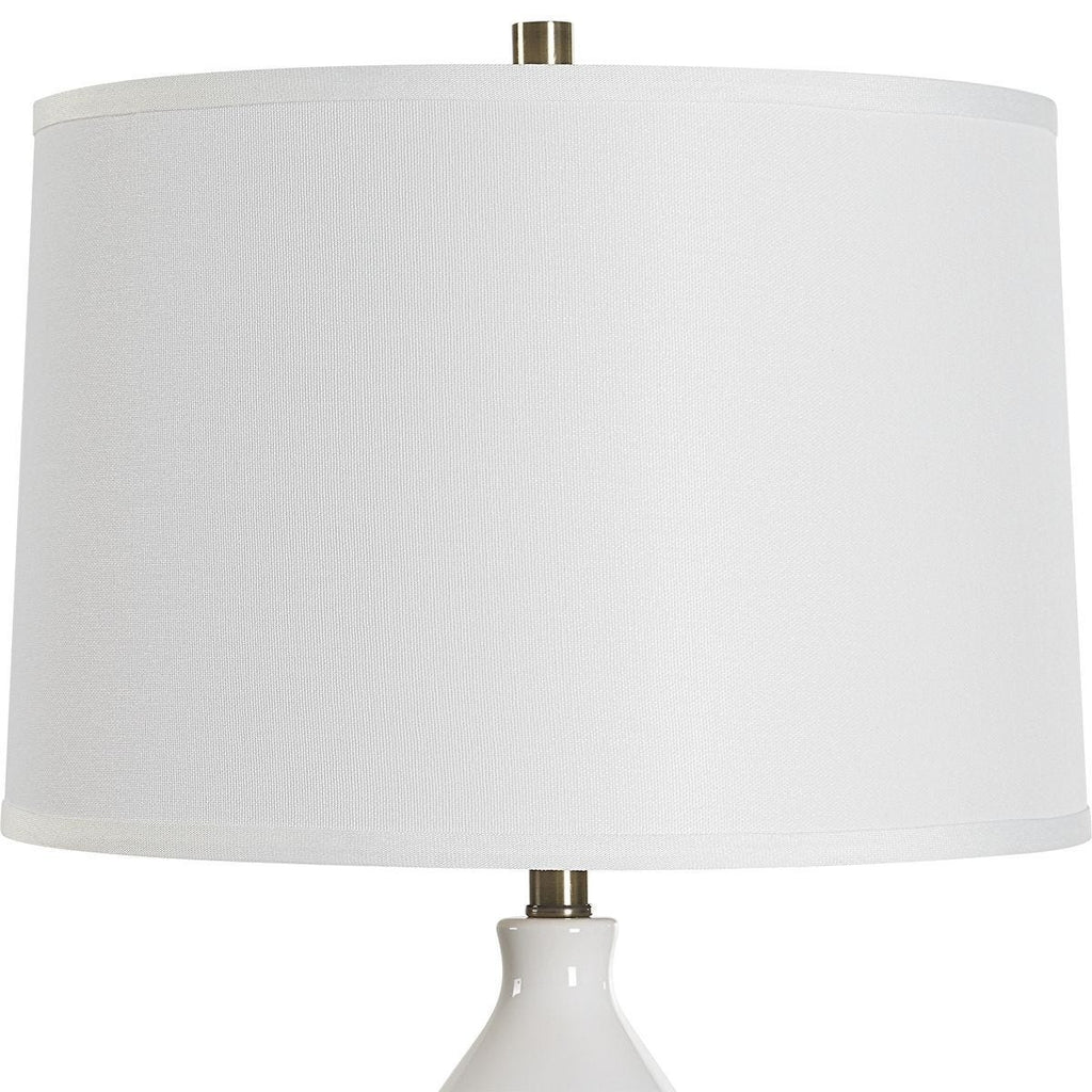 Keiichi Delaunay Table Lamp in White, view 11