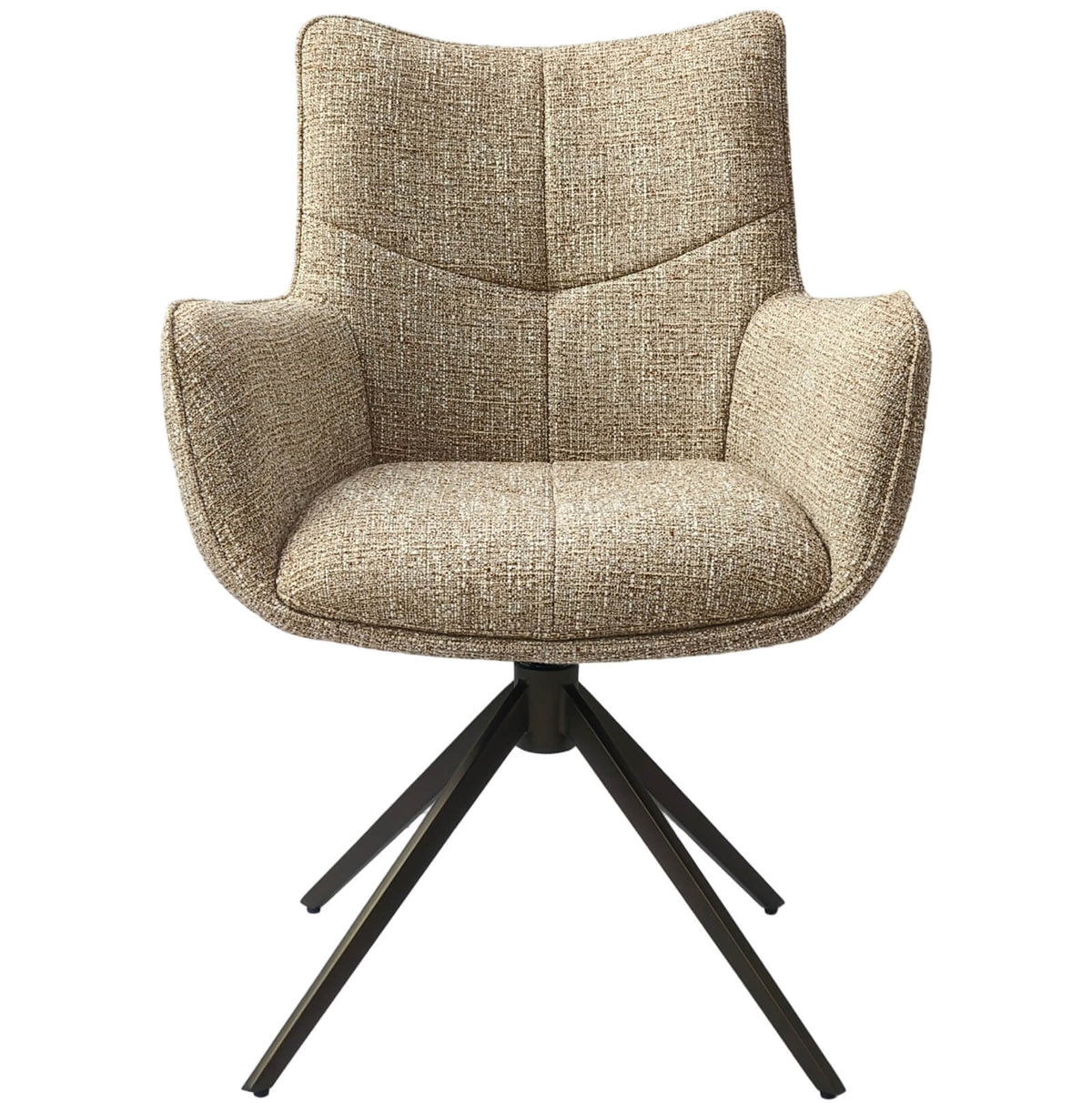 Keiichi Ducklington Swivel Dining Arm Chair, view 2