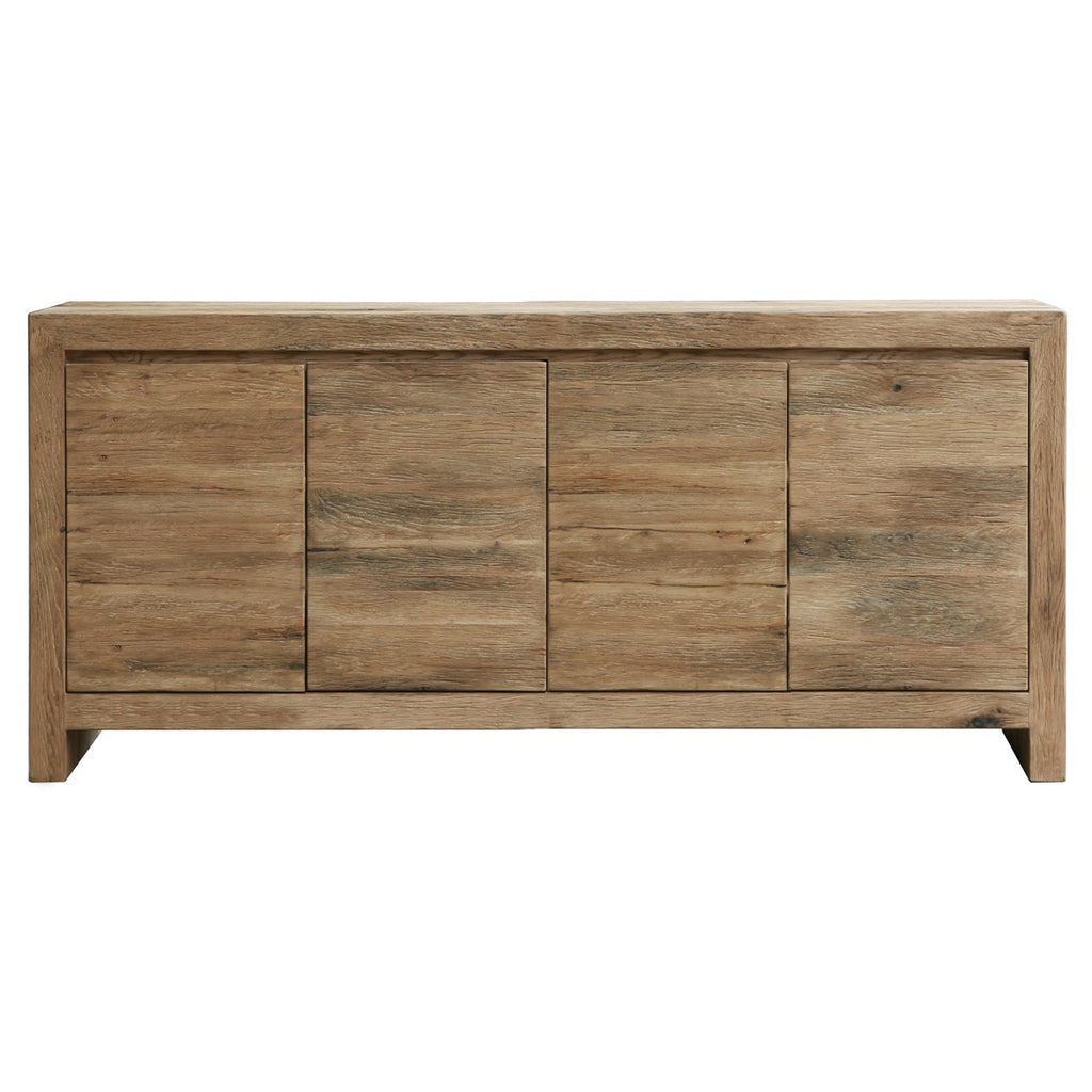Keiichi Reclaimed Oak 4 Door Sideboard