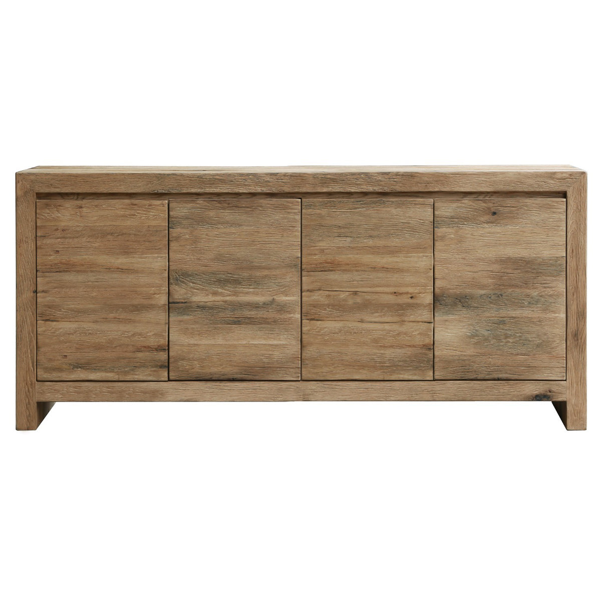 Keiichi Reclaimed Oak 4 Door Sideboard