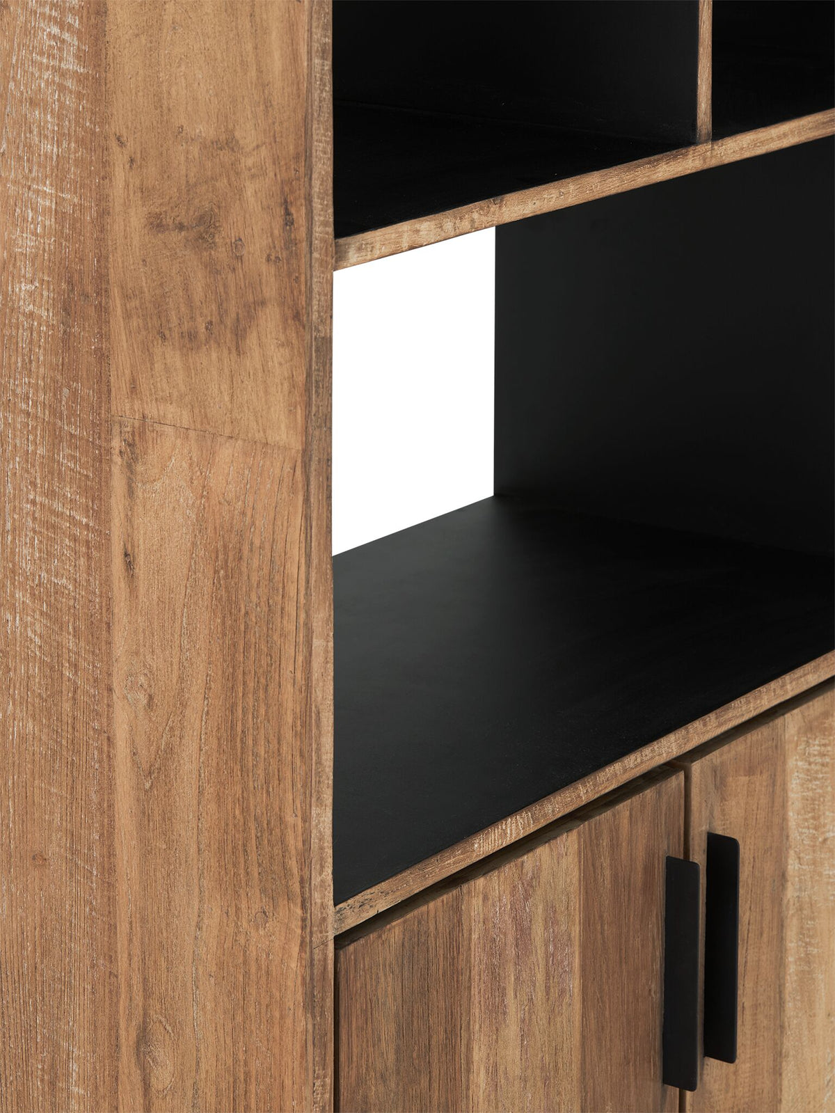 DTP Home Bookcase Evo, 2 doors, 5 open racks