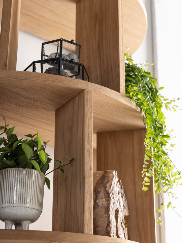 DTP Home Bookcase Forte round detail