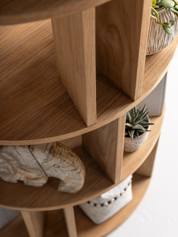 DTP Home Bookcase Forte round detail