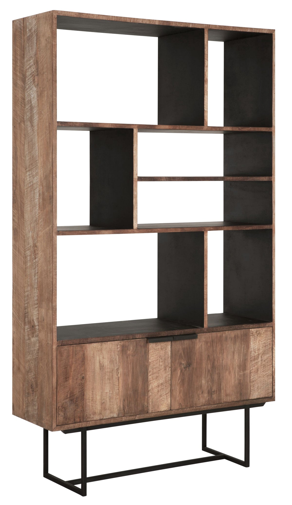 DTP Home Bookcase Odeon No.2, 2 doors, 7 open racks