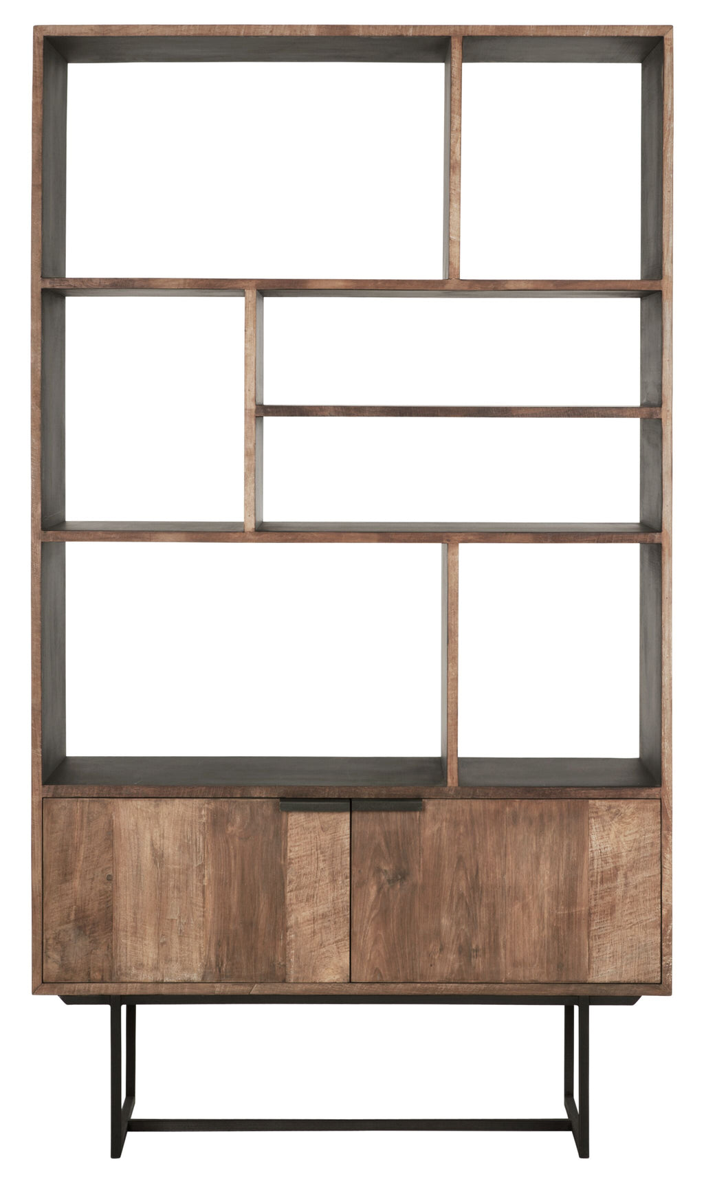 DTP Home Bookcase Odeon No.2, 2 doors, 7 open racks