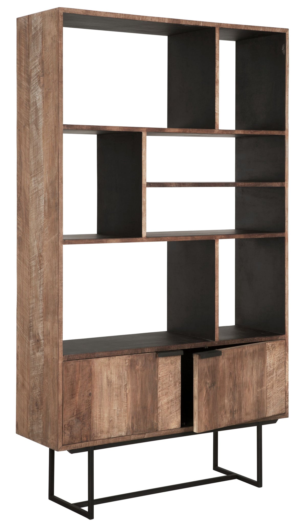 DTP Home Bookcase Odeon No.2, 2 doors, 7 open racks