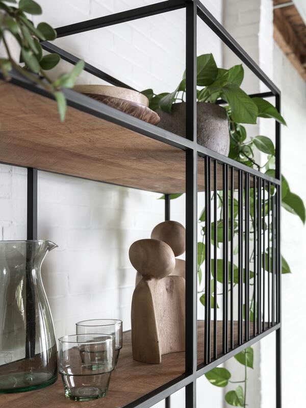 DTP Home Bookrack / Roomdivider Barra large, 5 shelves detail