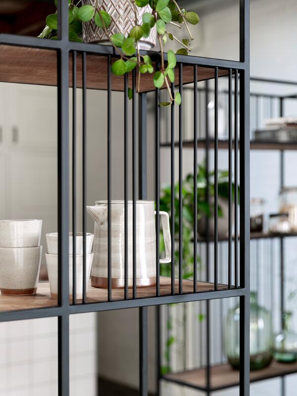 DTP Home Bookrack / Roomdivider Barra small, 5 shelves detail