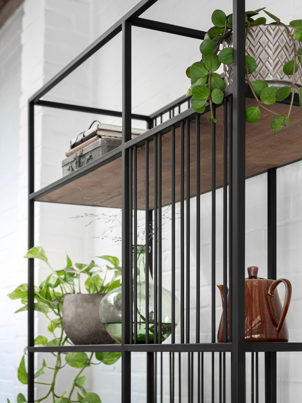 DTP Home Bookrack / Roomdivider Barra small, 5 shelves detail