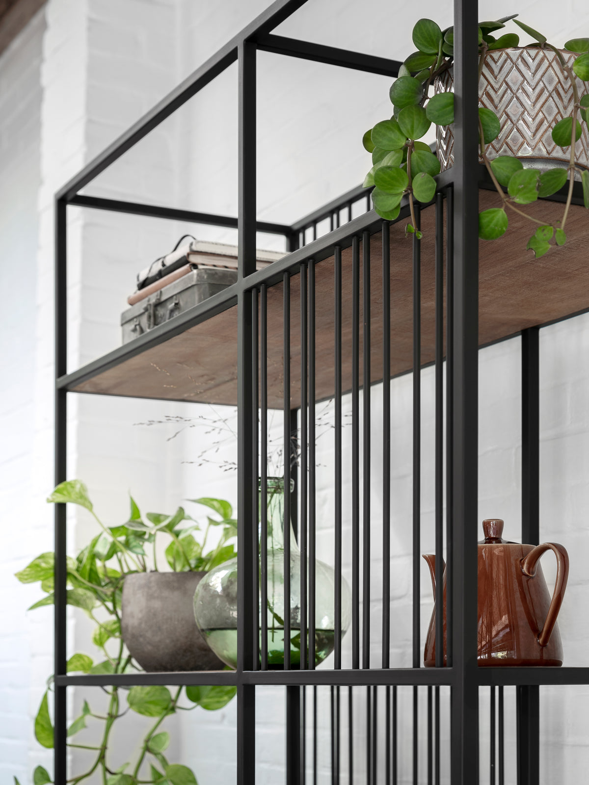 DTP Home Bookrack / Roomdivider Barra small, 5 shelves detail