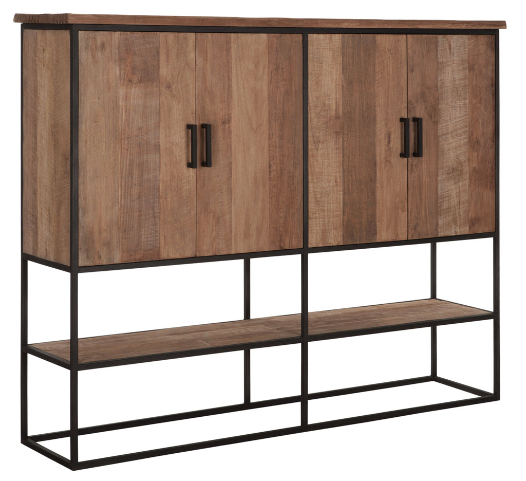 DTP Home Cabinet Beam large, 4 doors, open rack