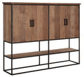 DTP Home Cabinet Beam large, 4 doors, open rack