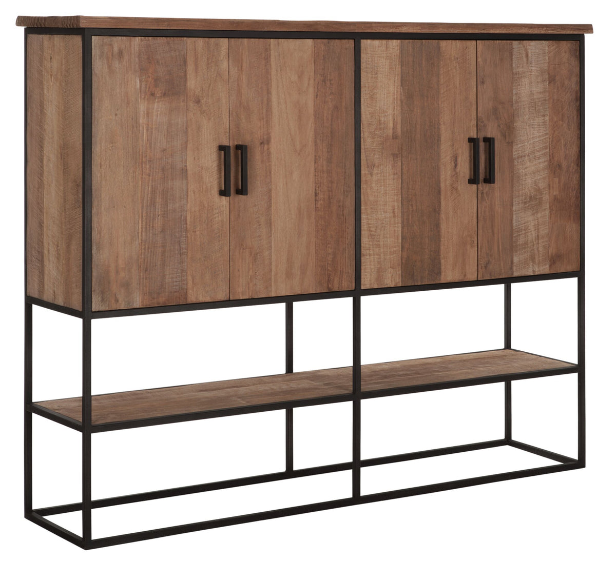 DTP Home Cabinet Beam large, 4 doors, open rack