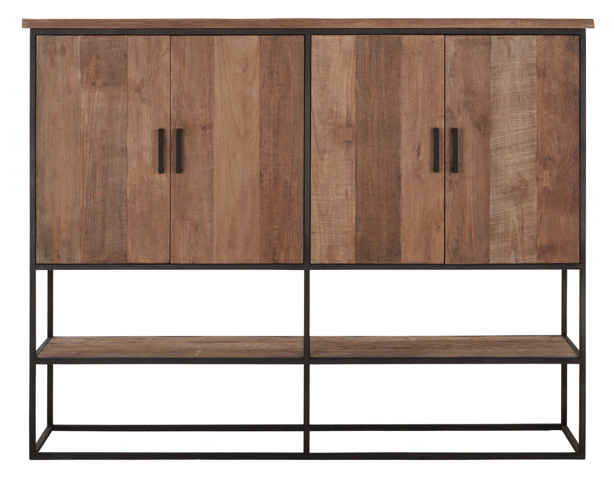 DTP Home Cabinet Beam large, 4 doors, open rack