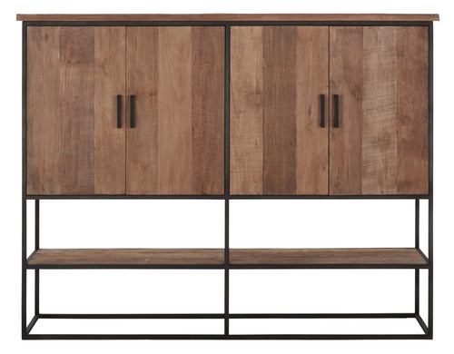 DTP Home Cabinet Beam large, 4 doors, open rack