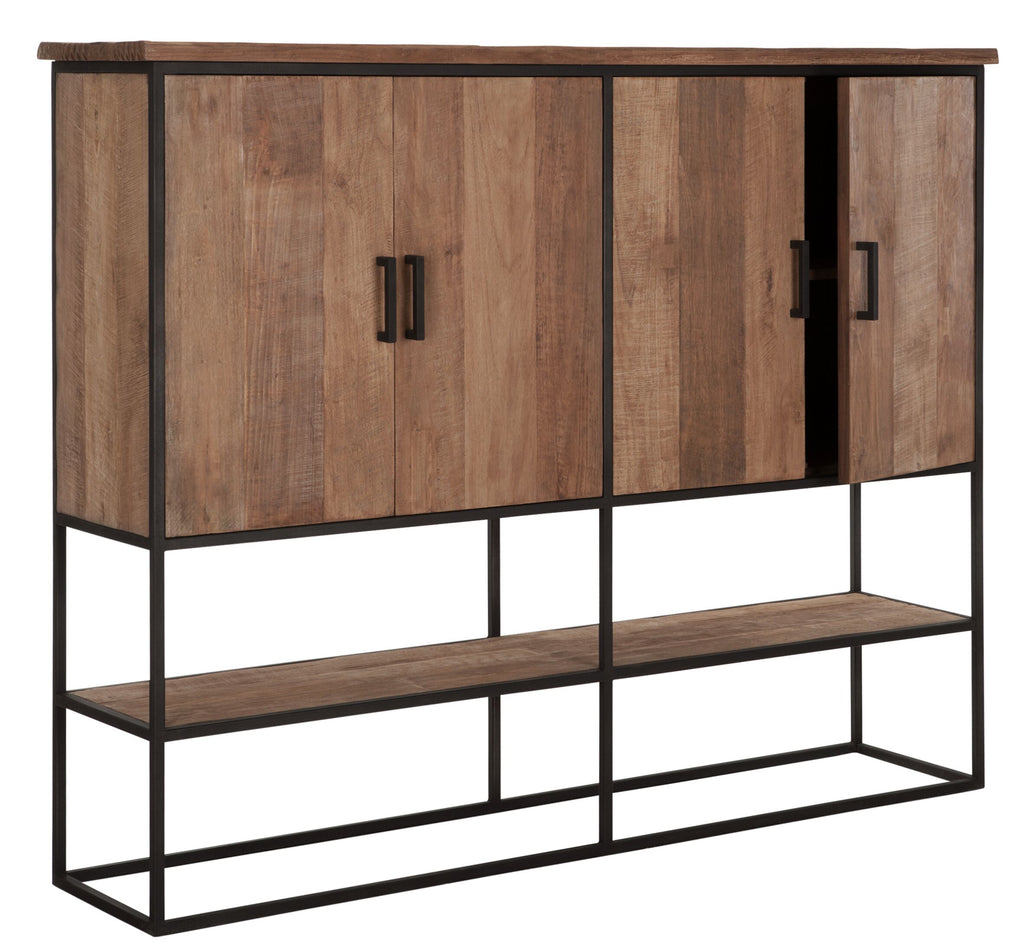 DTP Home Cabinet Beam large, 4 doors, open rack