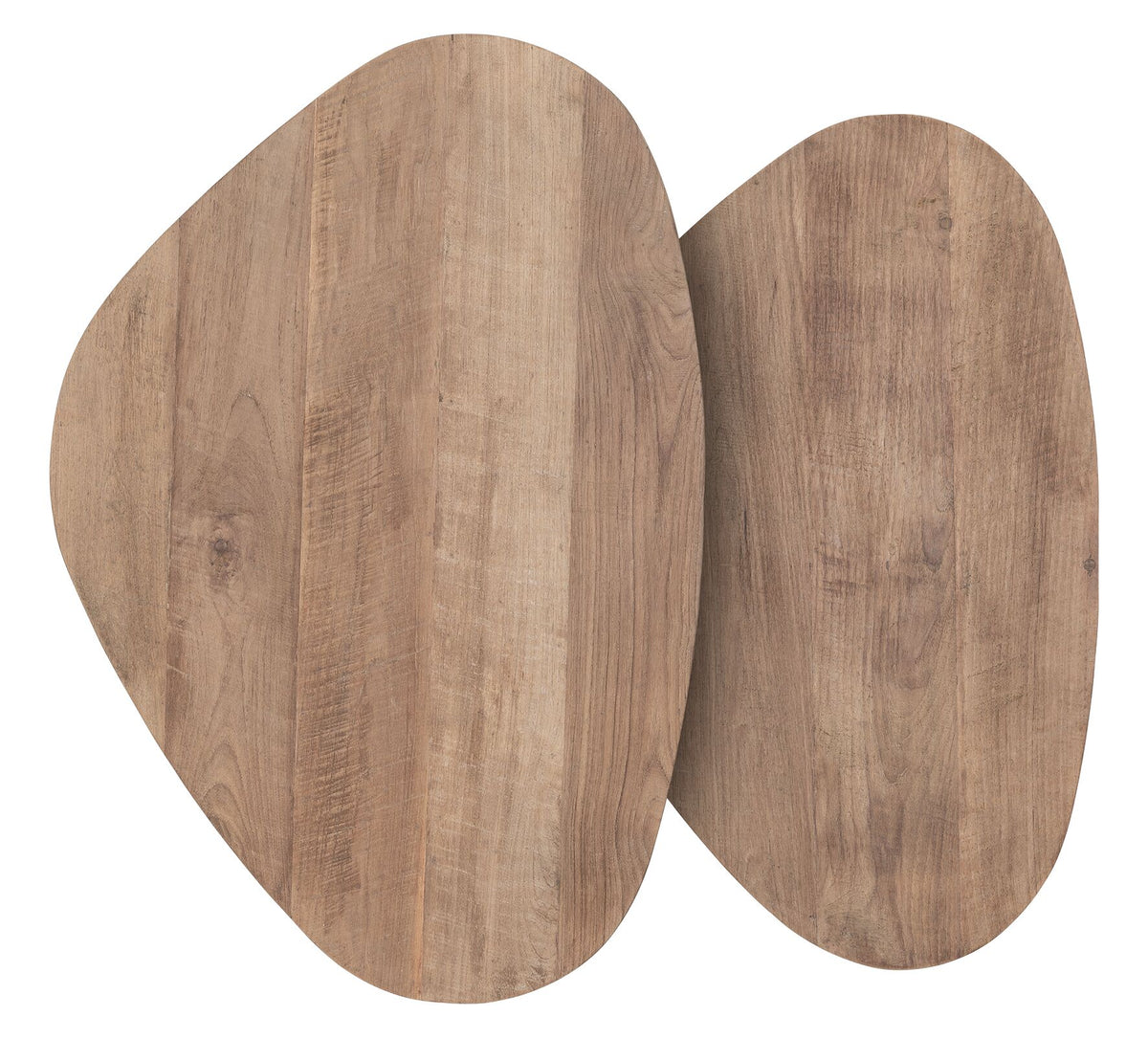 DTP Home Coffee table Bliss pebble TEAK, set of 2