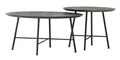 DTP Home Coffee table Delta Earth, set of 2