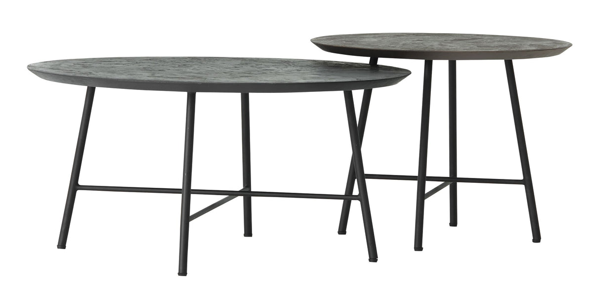 DTP Home Coffee table Delta Earth, set of 2