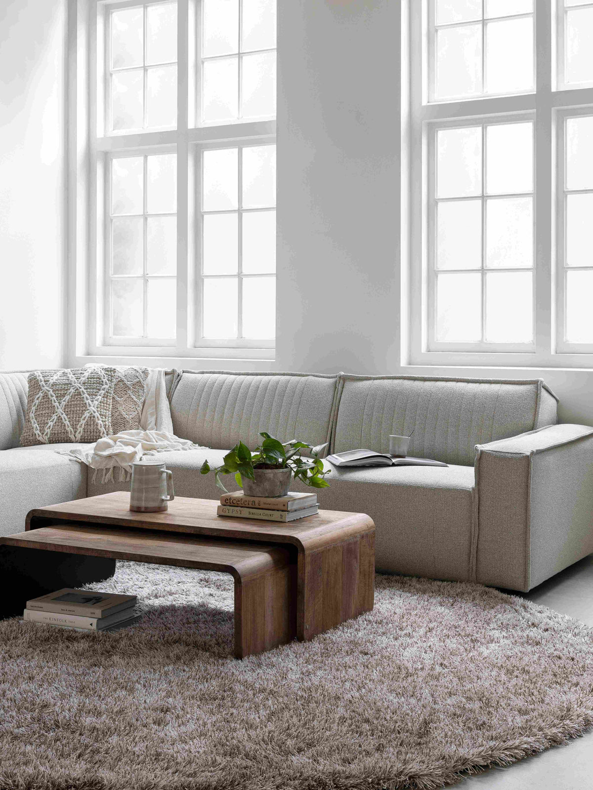 DTP Home Coffee table Evo in a room setting