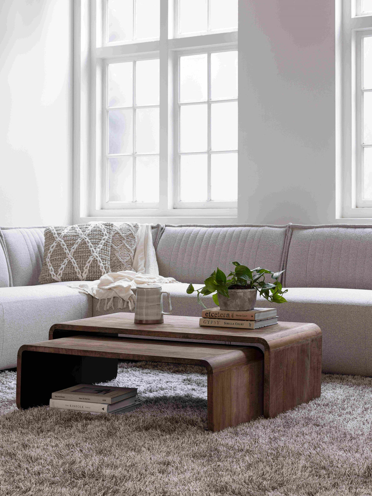 DTP Home Coffee table Evo in a room setting