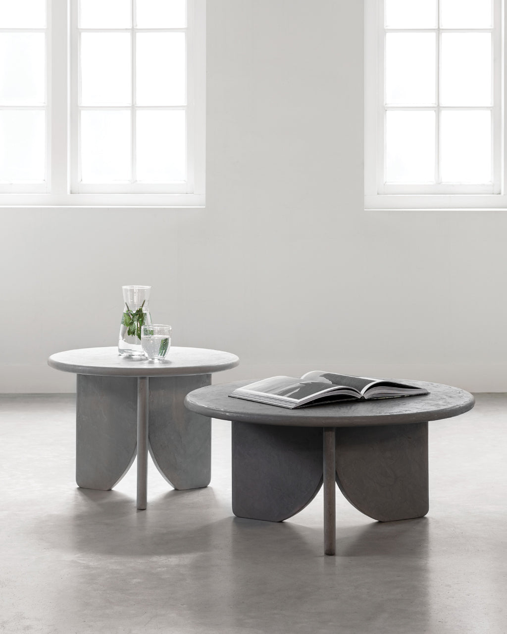 DTP Home Coffee table Melo Air, set of 2 in a room setting