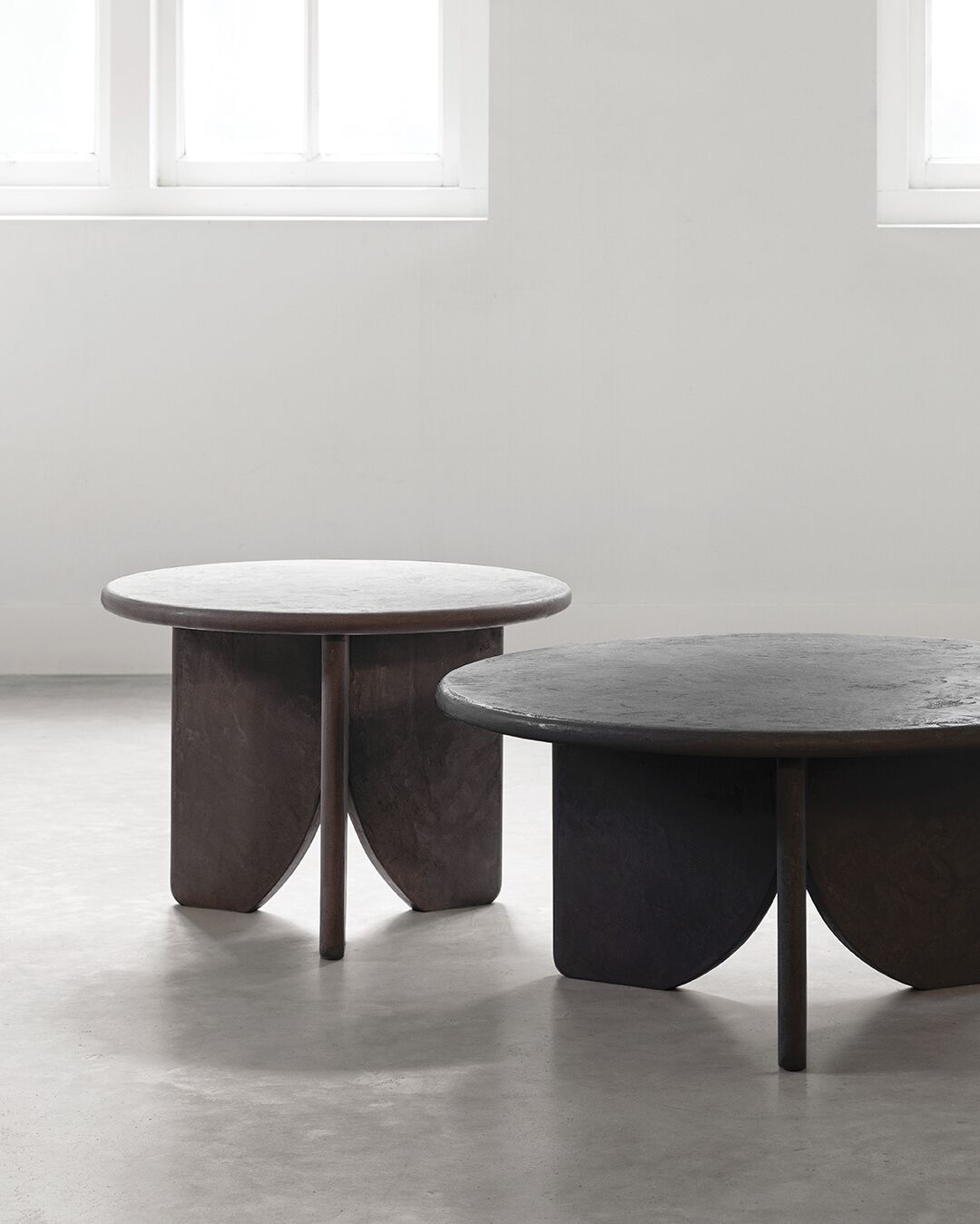 DTP Home Coffee table Melo Earth, set of 2 in a room setting