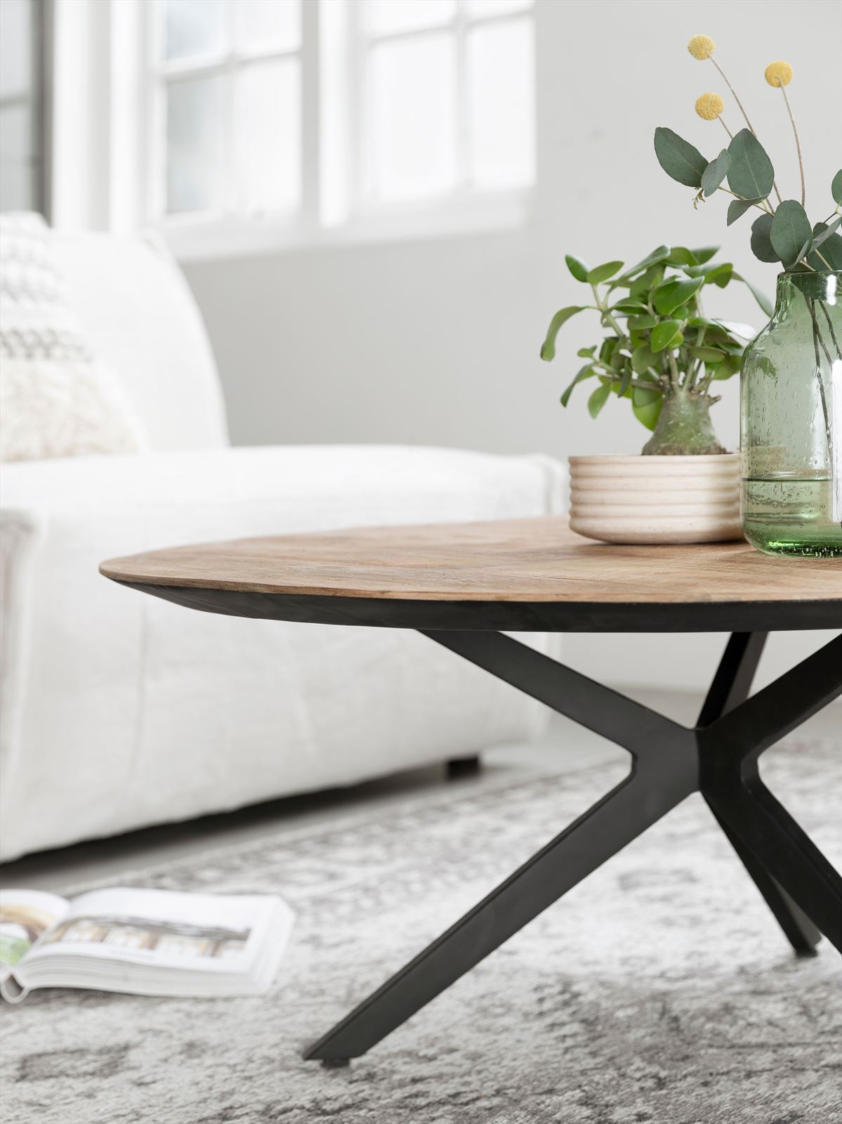 DTP Home Coffee table Metropole round detail