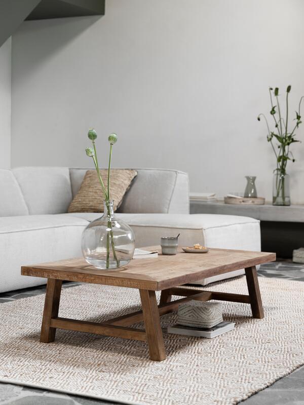 DTP Home Coffee table Monastery rectangular in a room setting