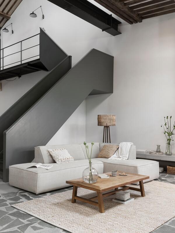 DTP Home Coffee table Monastery rectangular in a room setting