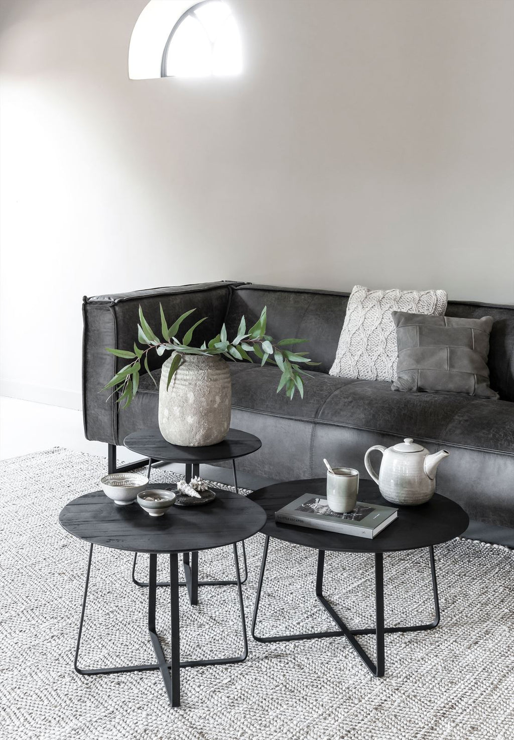 DTP Home Coffee table Neptunes large in a room setting