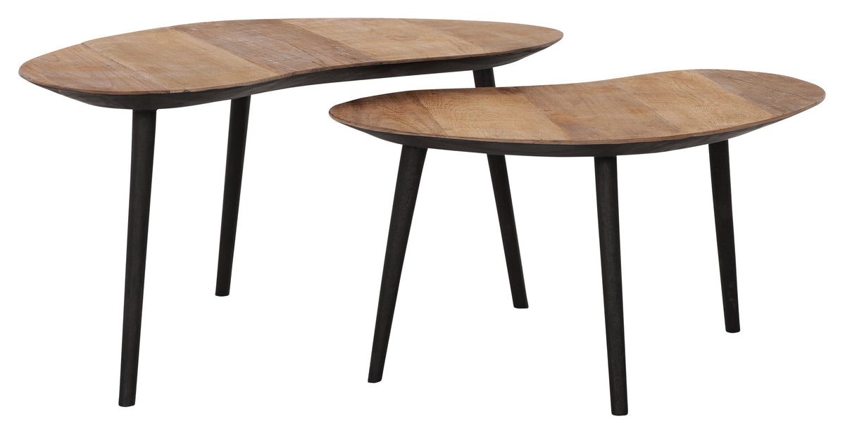 DTP Home Coffee table Organus NATURAL, set of 2