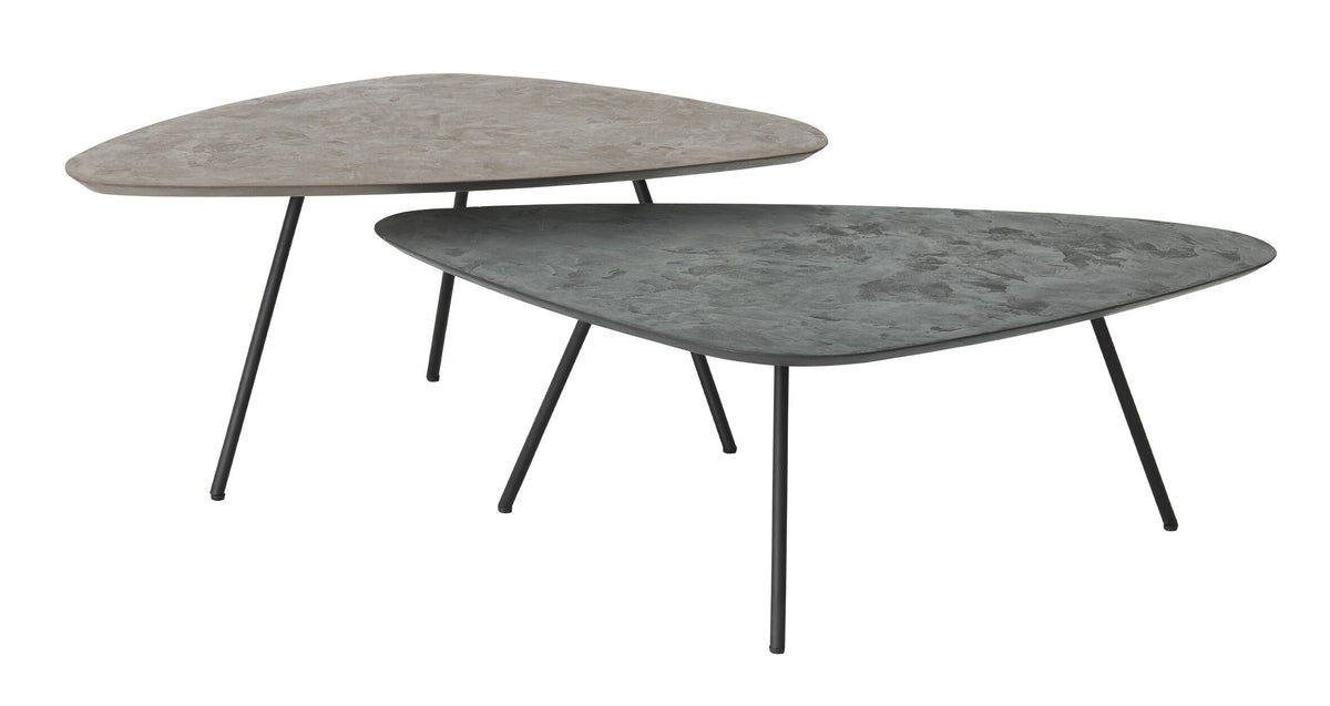 DTP Home Coffee table Plectro Earth, set of 2