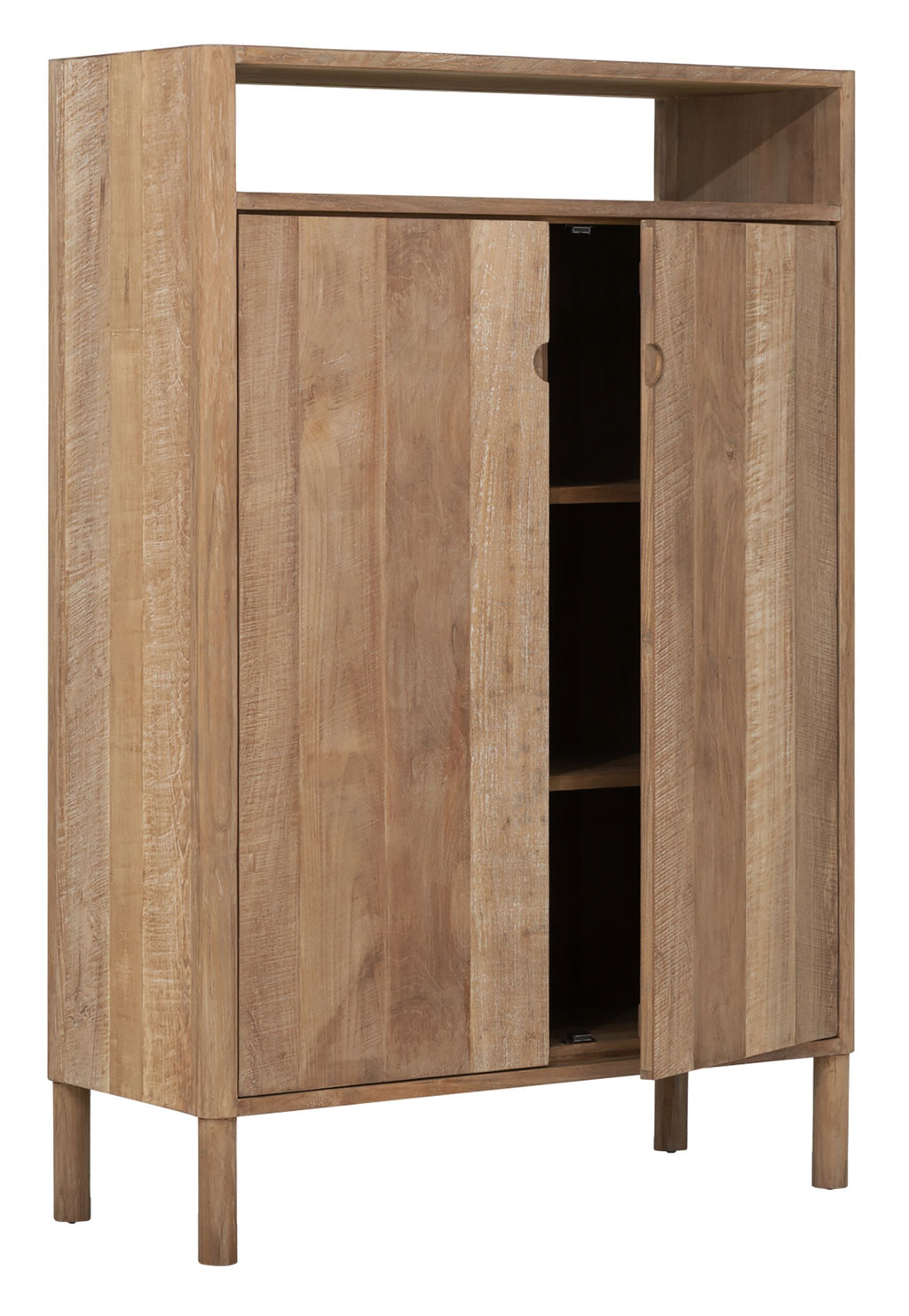 DTP Home Cupboard Apollo low, 2 doors, 1 open rack