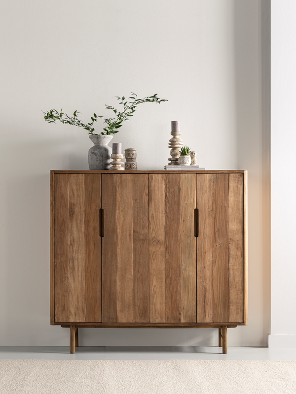 DTP Home Cupboard Bliss low, 4 doors in a room setting