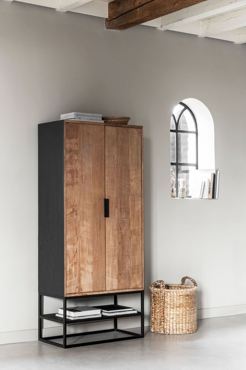 DTP Home Cupboard Cosmo, 2 doors in a room setting