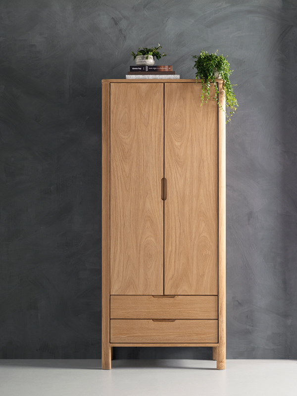 DTP Home Cupboard Forte, 2 doors, 2 drawers in a room setting