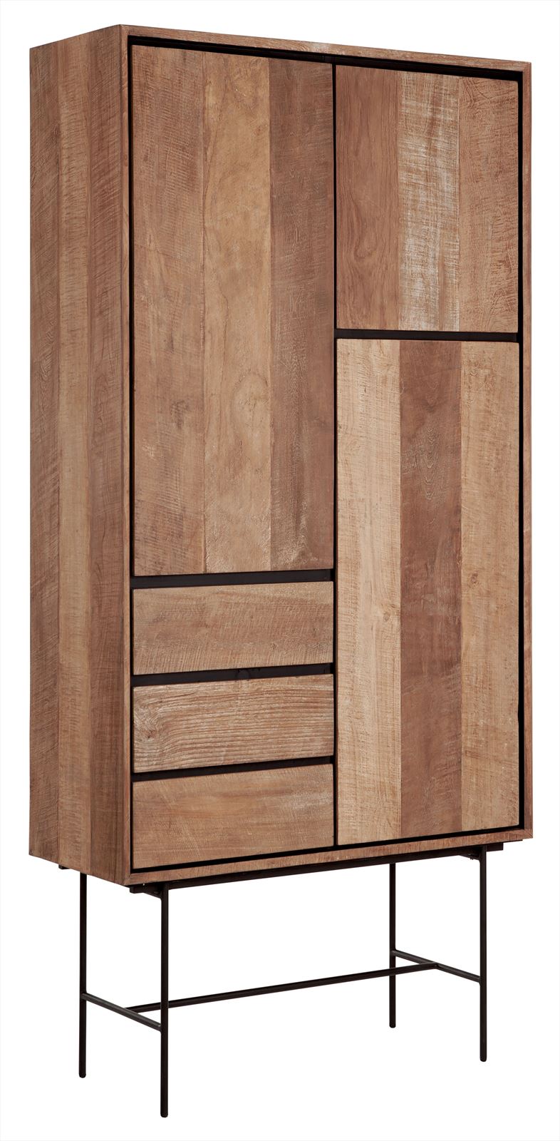 DTP Home Cupboard Metropole high, 3 doors, 3 drawers