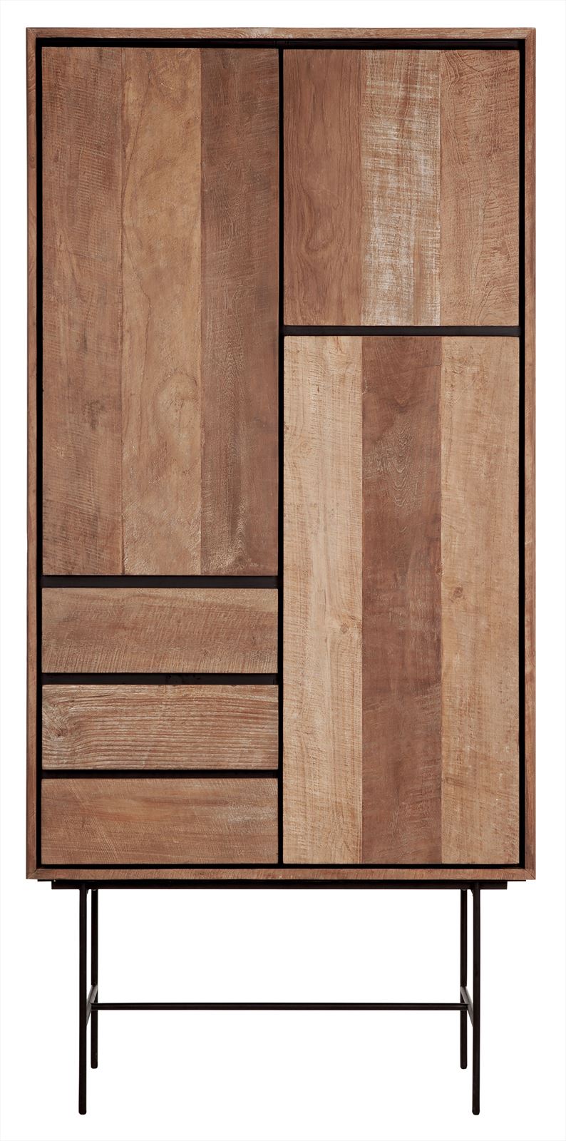 DTP Home Cupboard Metropole high, 3 doors, 3 drawers
