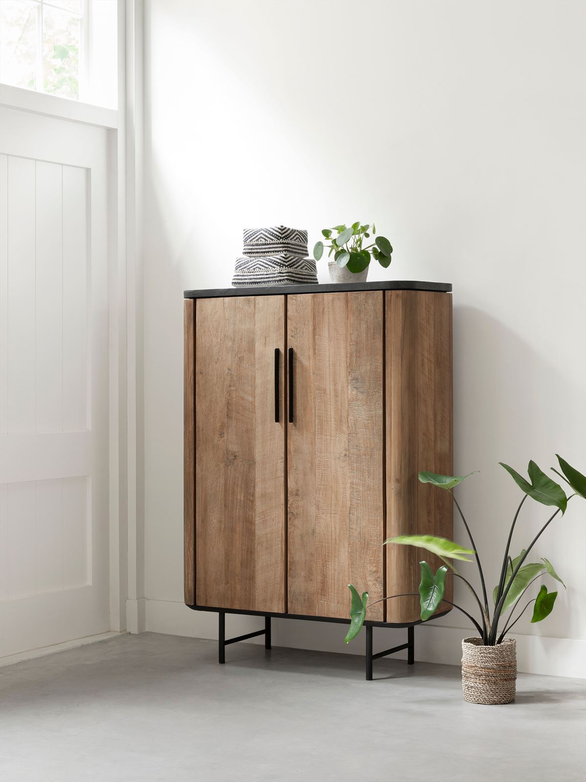 DTP Home Cupboard Soho low, 2 doors in a room setting