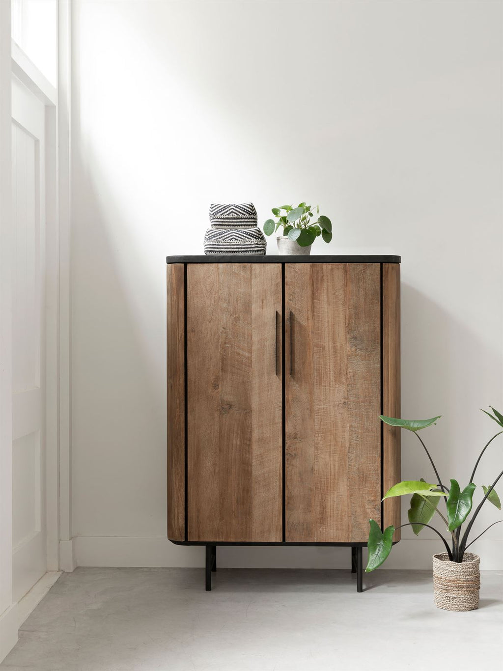 DTP Home Cupboard Soho low, 2 doors in a room setting