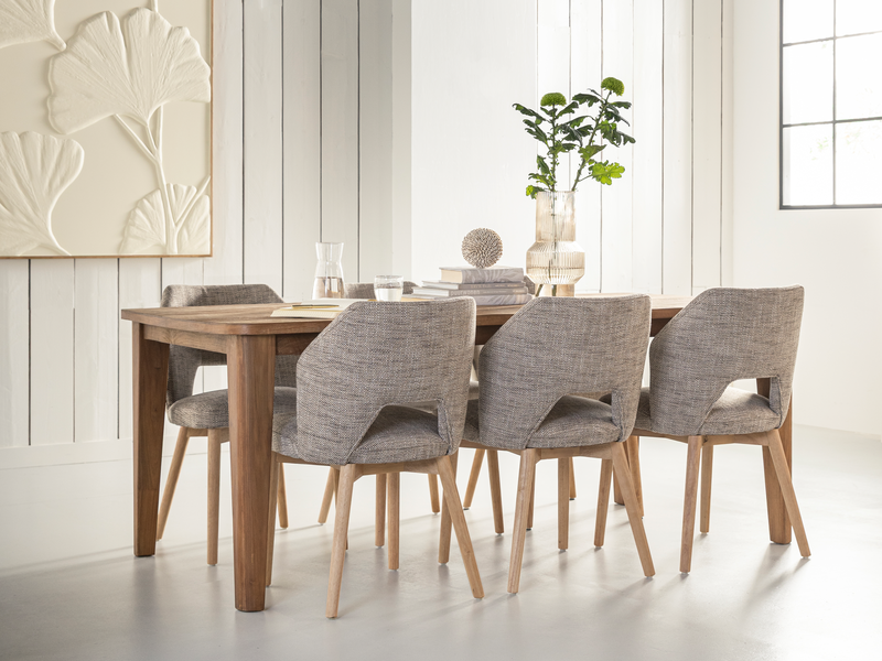 DTP Home Dining table Bliss rectangular in a room setting