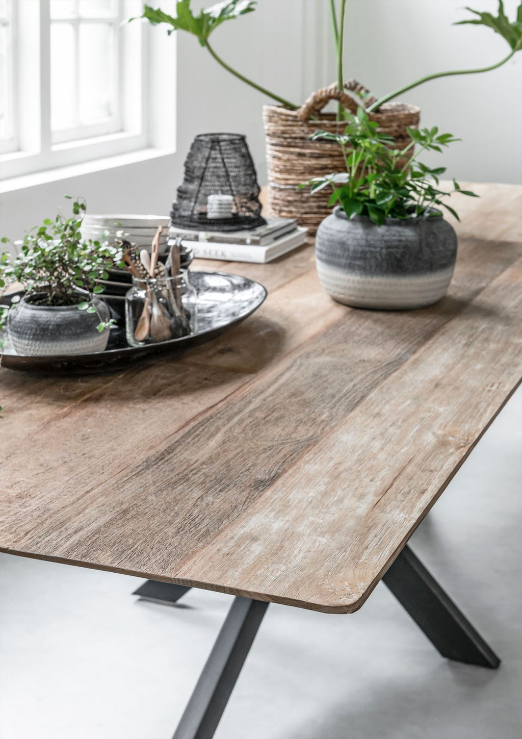 DTP Home Dining table Curves rectangular detail