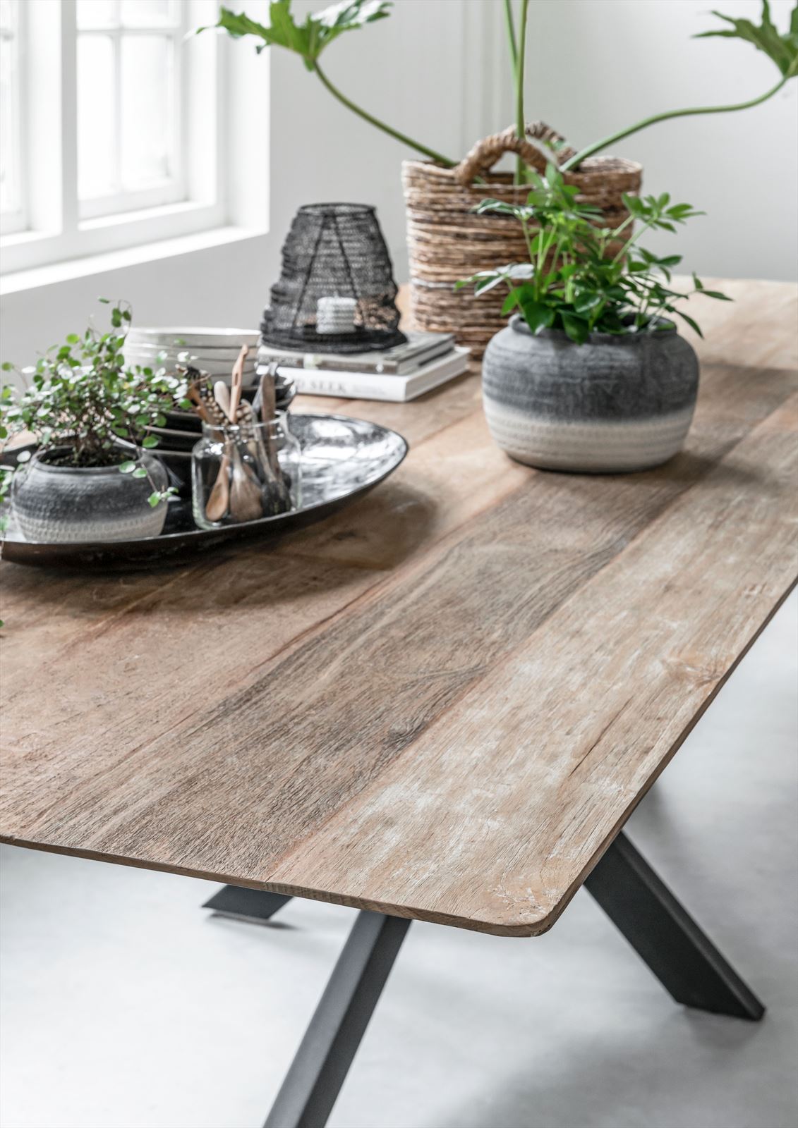 DTP Home Dining table Curves rectangular detail